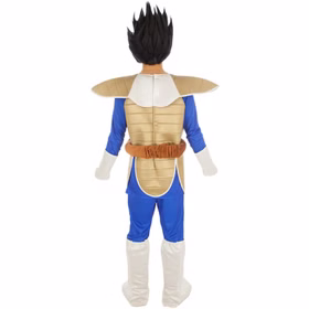 Vegeta Kostüm Dragonball Z für Herren Gr. S-L blau Fasching Karneval Gruppenkostüm Mottoparty Filmheld Manga