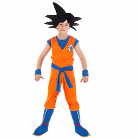 Son-Goku Kostüm Dragonball Z für Kinder Gr. 116-152 blau-orange Fasching Karneval Kindergeburtstag Mottoparty Manga Anime Son-Goku Kostüm Dragonball Z für Kinder Gr. 116-152 blau-orange Fasching Karneval Kindergeburtstag Mottoparty Manga Anime