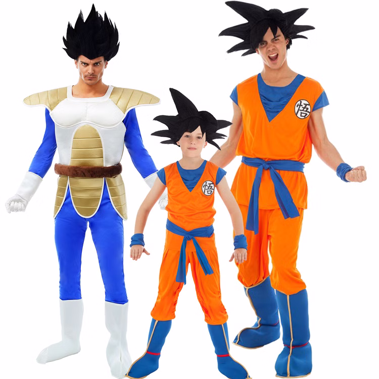 Son-Goku Kostüm Dragonball Z für Kinder Gr. 116-152 blau-orange Fasching Karneval Kindergeburtstag Mottoparty Manga Anime Son-Goku Kostüm Dragonball Z für Kinder Gr. 116-152 blau-orange Fasching Karneval Kindergeburtstag Mottoparty Manga Anime