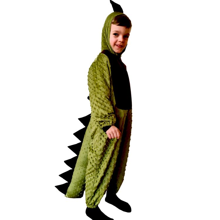 Drache Draco Kostüm grüner T-Rex für Kinder Drache Draco Kostüm grüner T-Rex für Kinder Gr. 116 grün Fasching Karneval Kindergeburtstag Tierkostüm Dino Overall Rollenspiel