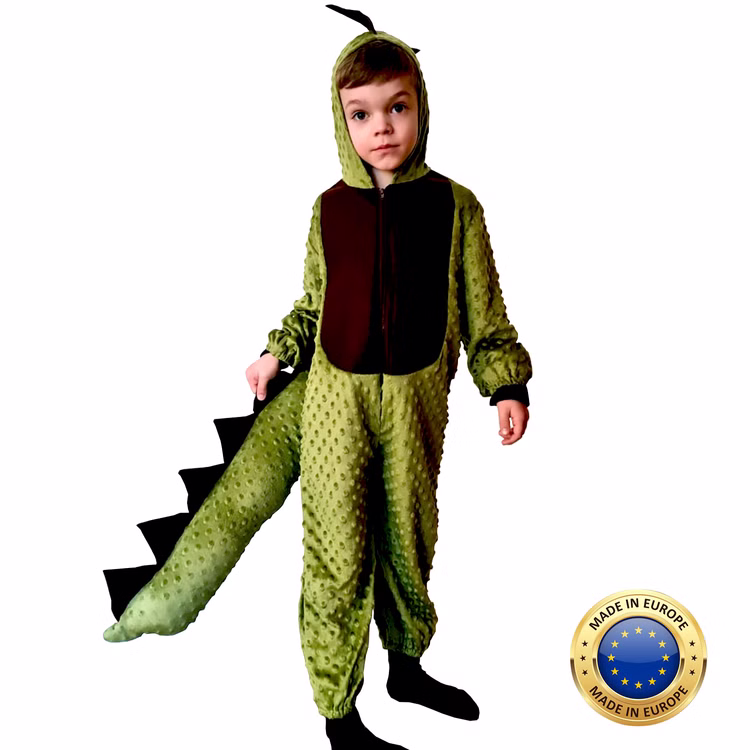 Drache Draco Kostüm grüner T-Rex für Kinder Gr. 116 grün Fasching Karneval Kindergeburtstag Tierkostüm Dino Overall Rollenspiel Drache Draco Kostüm grüner T-Rex für Kinder Gr. 116 grün Fasching Karneval Kindergeburtstag Tierkostüm Dino Overall Rollenspiel