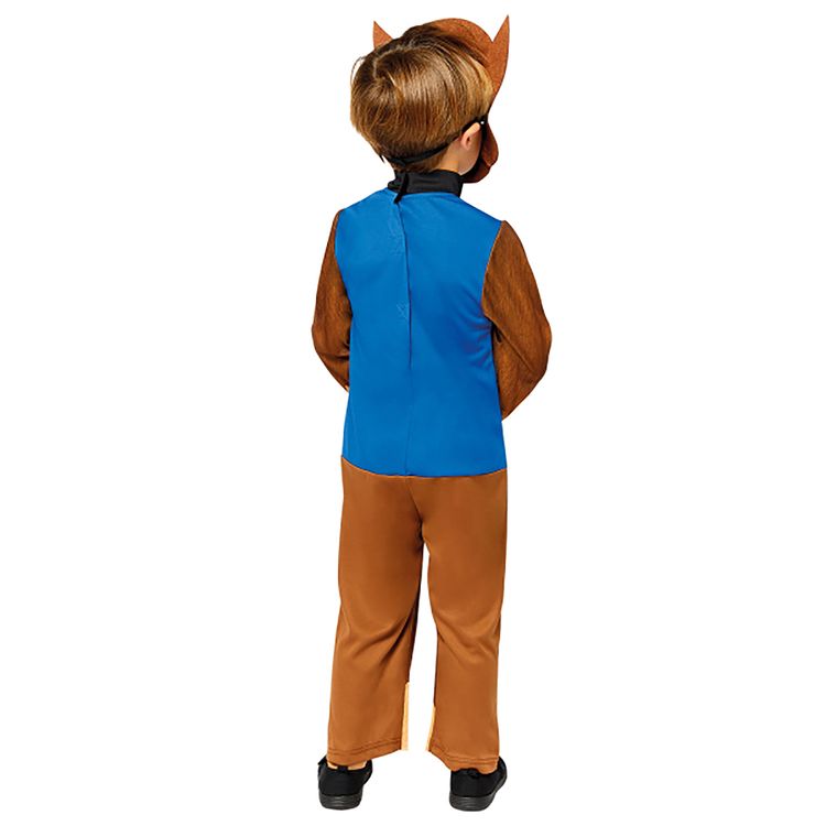 Paw Patrol Kostüm Chase für Kinder 3-6 Jahre Hund Fasching Karneval Mottoparty Kindergeburtstag Filmheld Superheld Hundekostüm Tierkostüm