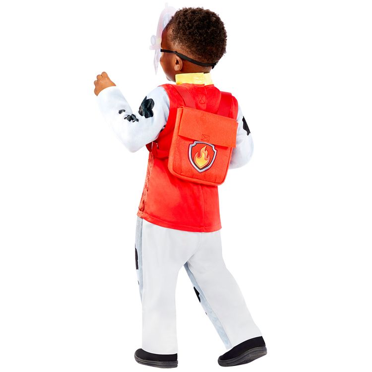 Paw Patrol Deluxe Kostüm Marshall für Kinder 3-6 Jahre Hund Fasching Karneval Mottoparty Kindergeburtstag Hundekostüm Tierkostüm 