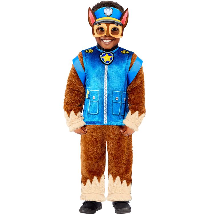Paw Patrol Deluxe Kostüm Chase für Kinder Paw Patrol Deluxe Kostüm Chase für Kinder 3-6 Jahre Hund Fasching Karneval Mottoparty Kindergeburtstag Hundekostüm Tierkostüm