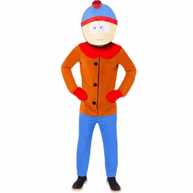 South Park Kostüm Stan für Teenager und Erwachsene Gr. S-XL Fasching Karneval Mottoparty Gruppenkostüm Filmheld 90er Jahre South Park Kostüm Stan für Teenager und Erwachsene Gr. S-XL Fasching Karneval Mottoparty Gruppenkostüm Filmheld 90er Jahre