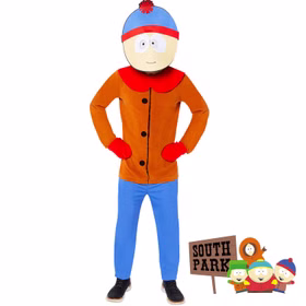 South Park Kostüm Stan für Teenager und Erwachsene Gr. S-XL Fasching Karneval Mottoparty Gruppenkostüm Filmheld 90er Jahre South Park Kostüm Stan für Teenager und Erwachsene Gr. S-XL Fasching Karneval Mottoparty Gruppenkostüm Filmheld 90er Jahre