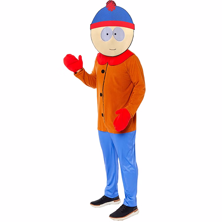 South Park Kostüm Stan für Teenager und Erwachsene Gr. S-XL Fasching Karneval Mottoparty Gruppenkostüm Filmheld 90er Jahre South Park Kostüm Stan für Teenager und Erwachsene Gr. S-XL Fasching Karneval Mottoparty Gruppenkostüm Filmheld 90er Jahre