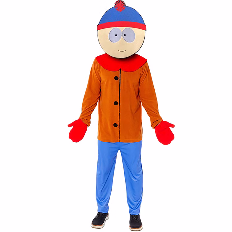 South Park Kostüm Stan für Teenager und Erwachsene Gr. S-XL Fasching Karneval Mottoparty Gruppenkostüm Filmheld 90er Jahre South Park Kostüm Stan für Teenager und Erwachsene Gr. S-XL Fasching Karneval Mottoparty Gruppenkostüm Filmheld 90er Jahre