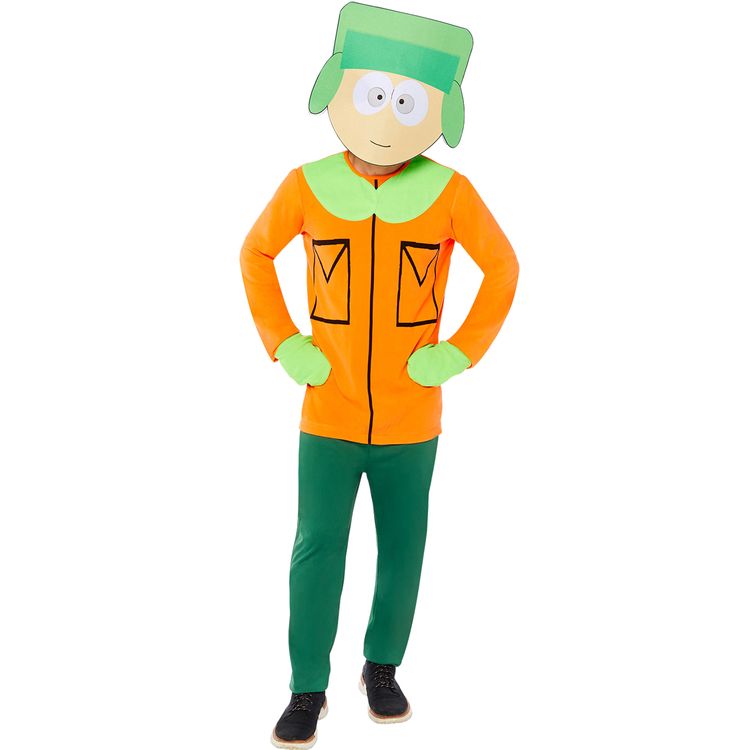 South Park Kostüm Kyle für Teenager und Erwachsene South Park Kostüm Kyle für Teenager und Erwachsene Gr. S-L Fasching Karneval Mottoparty Gruppenkostüm Filmheld 90er Jahre