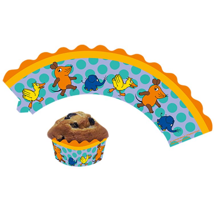 XXL Die Maus Party-Set Kindergeburtstag 8 Kinder 86-tlg. Pappgeschirr Mottoparty Tischdeko Die Sendung mit der Maus Luftballons Modellierballons Deko