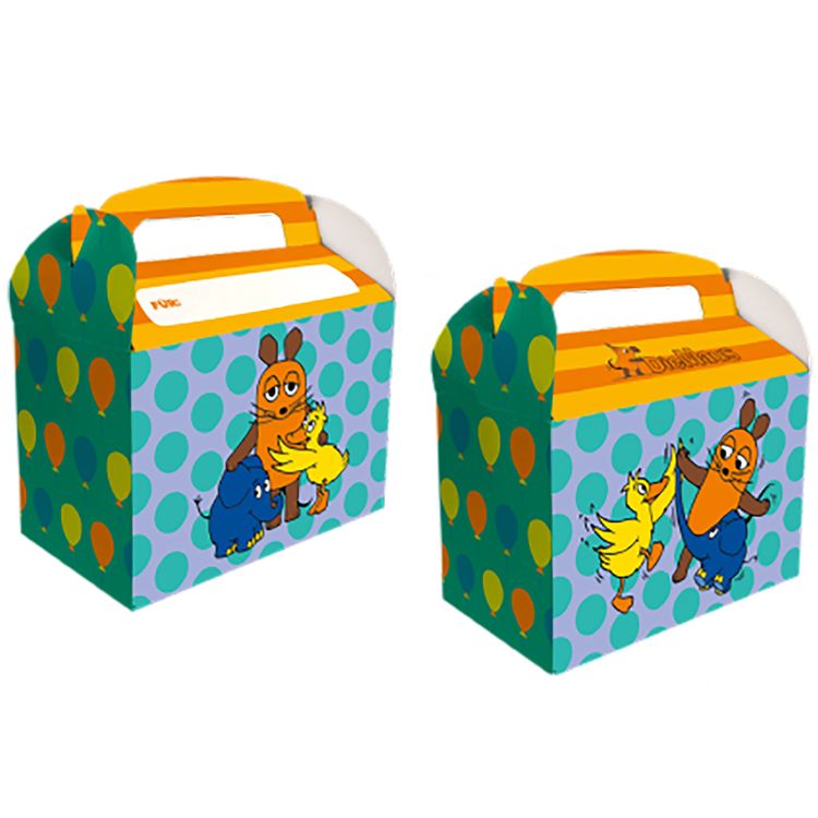 XXL Die Maus Party-Set Kindergeburtstag 8 Kinder 86-tlg. Pappgeschirr Mottoparty Tischdeko Die Sendung mit der Maus Luftballons Modellierballons Deko