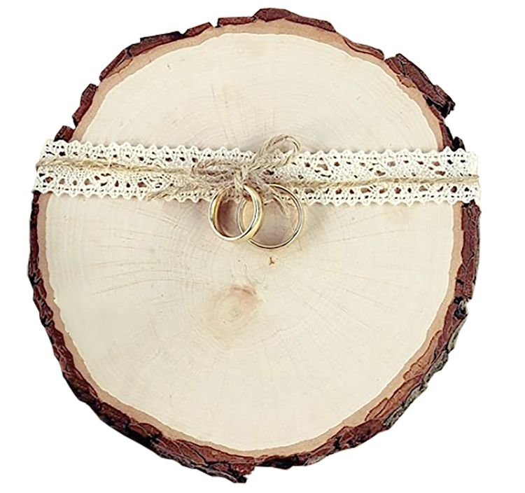 Holzscheibe Baumscheibe Deko Hochzeit 1 Stück 17 cm Tisch-Deko Geburtstag Basteln DIY Winter Weihnachtszeit Tischdekoration