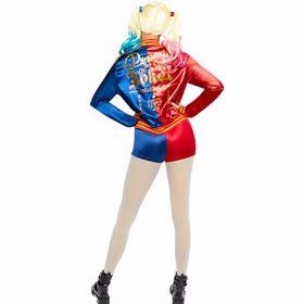 Harley Quinn Kostüm Suicide Squad für Damen Gr. S-L Fasching Karneval Mottoparty Paarkostüm  Filmheld Marvel DC
