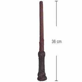 Harry Potter Zubehör-Set Brille Zauberstab Schal 3-tlg. Kostüm-Zubehör Fasching Karneval Mottoparty Halloween Accessoire Unisex Kinder und Erwachsene 