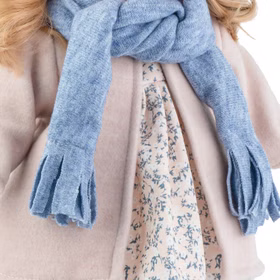 Puppe Ida 42 cm mit langen Haaren & Schlafaugen Weichkörper Spielzeug Puppe zum kämmen und frisieren Geschenkidee