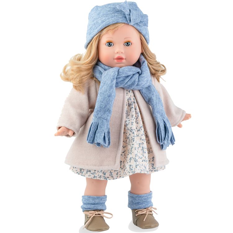 Puppe Ida 42 cm mit langen Haaren & Schlafaugen Spielzeug Puppe Ida 42 cm mit langen Haaren & Schlafaugen Weichkörper Spielzeug Puppe zum kämmen und frisieren Geschenkidee