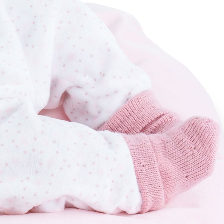 Puppe Lina 42 cm mit Haaren & Schnuller Weichkörper