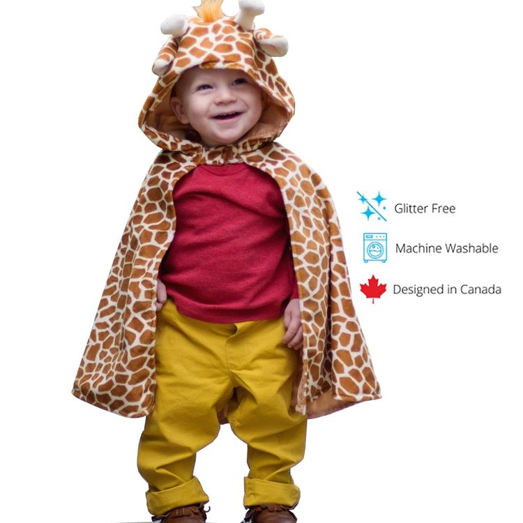 Giraffen Kostüm Gustav für Kinder Giraffen Kostüm Gustav für Kinder 2-3 Jahre braun Tier Tierkostüm Umhang Fasching Karneval Mottoparty andere Länder Afrika Kinderfasching