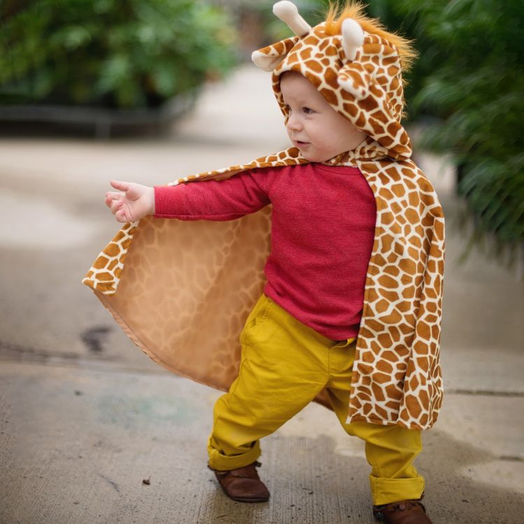 Giraffen Kostüm Gustav für Kinder Giraffen Kostüm Gustav für Kinder 2-3 Jahre braun Tier Tierkostüm Umhang Fasching Karneval Mottoparty andere Länder Afrika Kinderfasching
