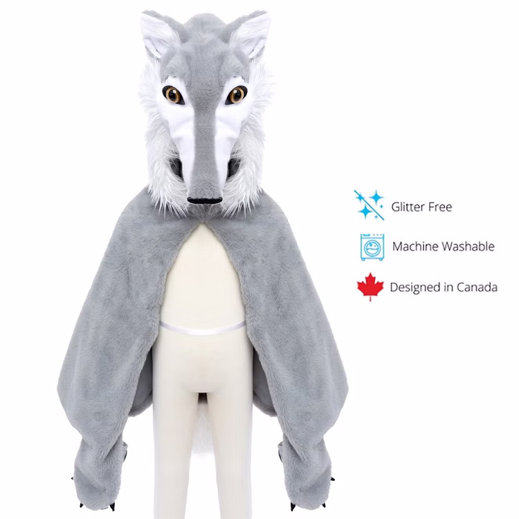 Wolf Kostüm Isegrim für Kinder 4-6 Jahre grau-silber Tier Märchen Rotkäppchen Fasching Karneval Mottoparty Kinderfasching Kindergeburtstag Kinder-Theater Wolf Kostüm Isegrim für Kinder 4-6 Jahre grau-silber Tier Märchen Rotkäppchen Fasching Karneval Mottoparty Kinderfasching Kindergeburtstag Kinder-Theater
