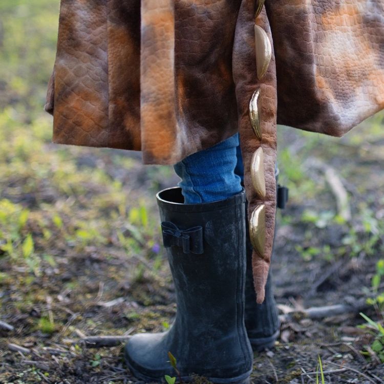 Triceratops Kostüm Dino Saurier Grandasaurus für Kinder 4-6 Jahre braun Tier Fasching Karneval Mottoparty Kindergeburtstag