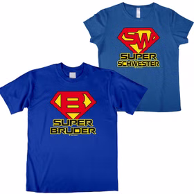 Herren T-Shirt Super Bruder mit Wunschname Gr. S-XL blau Geschenkidee Geburtstag Männertag Weihnachten Ostern Geschenk Herren-Bekleidung SALE Herren T-Shirt Super Bruder mit Wunschname Gr. S-XL blau Geschenkidee Geburtstag Männertag Weihnachten Ostern Geschenk Herren-Bekleidung SALE