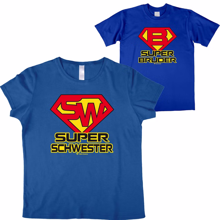 Damen T-Shirt Super Schwester mit Wunschname Gr. S-L blau Geschenkidee Geburtstag Frauentag Weihnachten Ostern Geschenk Damen-Bekleidung SALE Damen T-Shirt Super Schwester mit Wunschname Gr. S-L blau Geschenkidee Geburtstag Frauentag Weihnachten Ostern Geschenk Damen-Bekleidung SALE