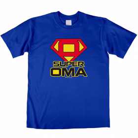 Damen T-Shirt Super Oma mit Wunschname Gr. M-XL blau Geschenkidee Geburtstag Frauentag Weihnachten Ostern Geschenk Damen-Bekleidung Damen T-Shirt Super Oma mit Wunschname Gr. M-XL blau Geschenkidee Geburtstag Frauentag Weihnachten Ostern Geschenk Damen-Bekleidung