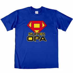 Herren T-Shirt Super Opa mit Wunschname Gr. M-XL blau Geschenkidee Geburtstag Männertag Weihnachten Ostern Geschenk Herren-Bekleidung Herren T-Shirt Super Opa mit Wunschname Gr. M-XL blau Geschenkidee Geburtstag Männertag Weihnachten Ostern Geschenk Herren-Bekleidung