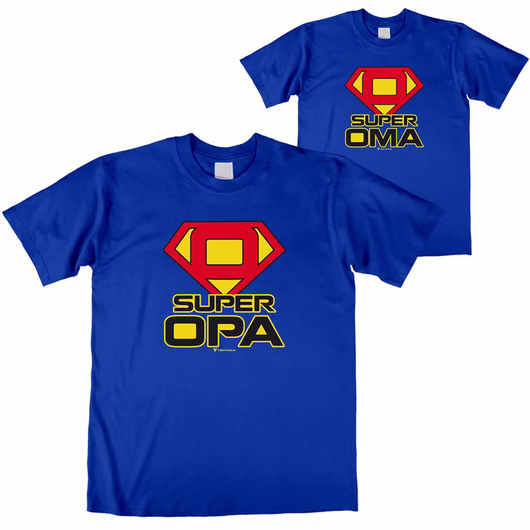 Herren T-Shirt Super Opa mit Wunschname Gr. M-XL blau Geschenkidee Geburtstag Männertag Weihnachten Ostern Geschenk Herren-Bekleidung Herren T-Shirt Super Opa mit Wunschname Gr. M-XL blau Geschenkidee Geburtstag Männertag Weihnachten Ostern Geschenk Herren-Bekleidung