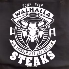 Grillschürze mit Spruch Walhalla Steaks für Herren grau Onesize Geschenk Vatertag Männertag Geschenkidee Geburtstag Sommer-Grillschürze Kochschürze Grillschürze mit Spruch Walhalla Steaks für Herren grau Onesize Geschenk Vatertag Männertag Geschenkidee Geburtstag Sommer-Grillschürze Kochschürze