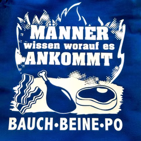 Grillschürze mit Spruch Bauch Beine Po für Herren blau Onesize Geschenk Vatertag Männertag Geschenkidee Geburtstag Sommer-Grillschürze Kochschürze SALE Grillschürze mit Spruch Bauch Beine Po für Herren blau Onesize Geschenk Vatertag Männertag Geschenkidee Geburtstag Sommer-Grillschürze Kochschürze SALE