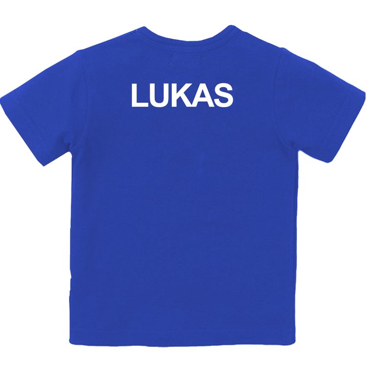 Superhelden T-Shirt blau Schulanfang Superheld geht in die Schule mit Wunschname T-Rex T-Shirt Schulanfang Mit Biss in die 1. Klasse mit Wunschname Gr. 110-152 blau Schulanfang ABC-Schütze Geschenkidee Zuckertüte für Jungen