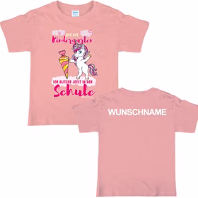 Einhorn T-Shirt Wirbelwind Schulanfang ich glitzer in der Schule mit Wunschname Gr. 110-152 rosa Schulanfang ABC-Schütze Geschenkidee Zuckertüte für Mädchen Einhorn T-Shirt Wirbelwind Schulanfang ich glitzer in der Schule mit Wunschname Gr. 110-152 rosa Schulanfang ABC-Schütze Geschenkidee Zuckertüte für Mädchen