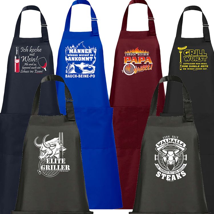 Grillschürze schwarz mit Spruch Grillwurst Eine dunkle Seite für Herren Geschenk Grillschürze schwarz mit Spruch Grillwurst Eine dunkle Seite für Herren Geschenk Vatertag Männertag Geschenkidee Geburtstag Sommer-Grillschürze Kochschürze SALE