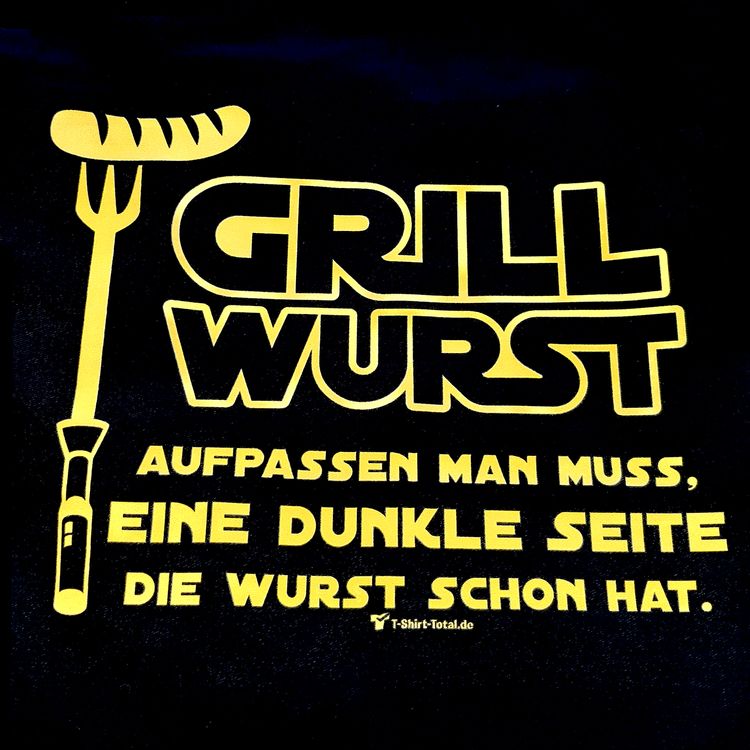 Grillschürze schwarz mit Spruch Grillwurst Eine dunkle Seite für Herren Geschenk Grillschürze schwarz mit Spruch Grillwurst Eine dunkle Seite für Herren Geschenk Vatertag Männertag Geschenkidee Geburtstag Sommer-Grillschürze Kochschürze SALE