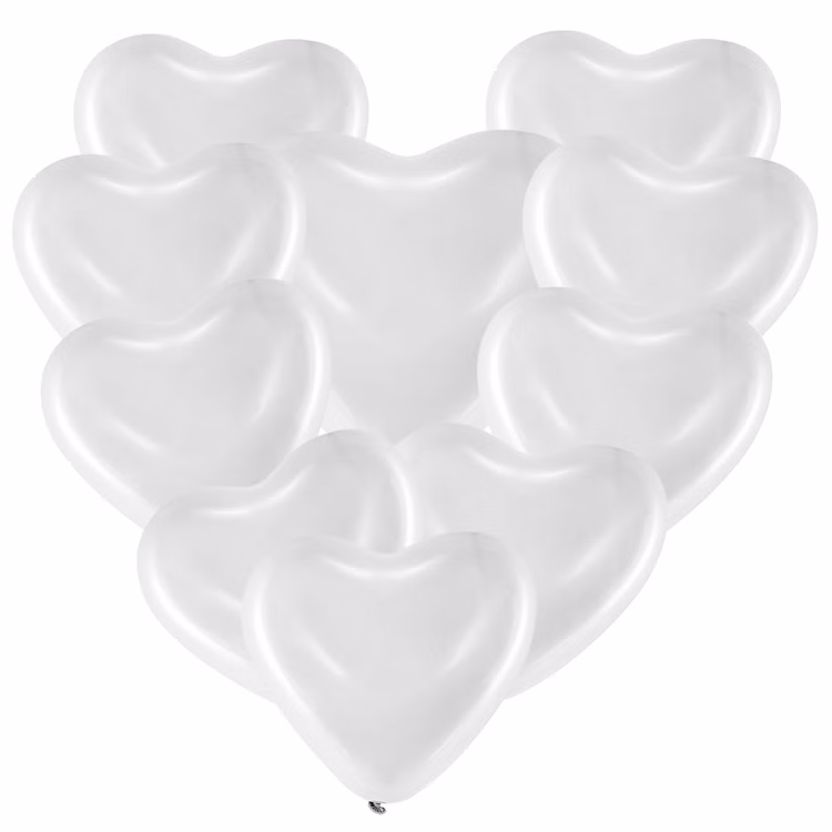 Herz Luftballons weiß Ø 40,6 cm 10 Stück Ballon Hochzeit Verlobung Valentinstag Muttertag Liebeserklärung Wedding Hochzeits-Deko Ballons zur Trauung fliegen lassen Ballonflugkarten zur Hochzeit Herz Luftballons weiß Ø 40,6 cm 10 Stück Ballon Hochzeit Verlobung Valentinstag Muttertag Liebeserklärung Wedding Hochzeits-Deko Ballons zur Trauung fliegen lassen Ballonflugkarten zur Hochzeit