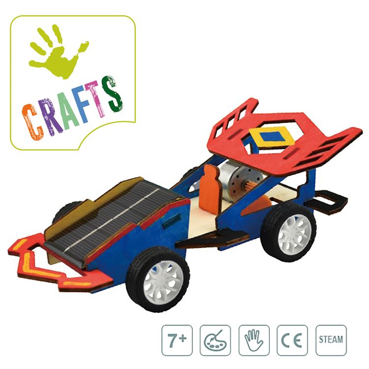 Solar Rennwagen Auto Experimentierkasten zum selber bauen für Kinder Solar Rennwagen Auto Experimentierkasten zum selber bauen für Kinder Spielzeug Holz-Spielzeug Science Wissenschaft entdecken erkunden lernen Solartechnik Sonne