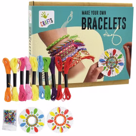 Freundschaftsbänder Bastel-Set Armbänder selber machen für Kinder DIY Kreativ-Set Geschenkidee Geburtstag Girls Mädchen Arm-Schmuck Freundschaftsbänder Bastel-Set Armbänder selber machen für Kinder DIY Kreativ-Set Geschenkidee Geburtstag Girls Mädchen Arm-Schmuck