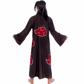 Itachi Kostüm Naruto für Herren Gr. M-XL Naruto Shippuden Manga Anime Mottoparty Fasching Karneval Gruppenkostüm
