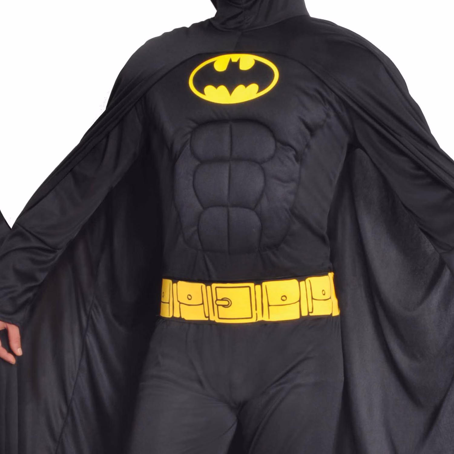 Batman Kostüm für Herren Gr. L-XL schwarz Fledermaus Fasching Karneval Mottoparty Lizenz-Kostüm Paar- und Gruppenkostüm Batman Kostüm für Herren Gr. L-XL schwarz Fledermaus Fasching Karneval Mottoparty Lizenz-Kostüm Paar- und Gruppenkostüm