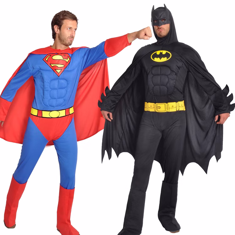 Superman Kostüm für Herren Gr. L-XL rot blau Superheld Fasching Karneval Mottoparty Filmheld Paarkostüm Gruppenkostüm Familienkostüm Superman Kostüm für Herren Gr. L-XL rot blau Superheld Fasching Karneval Mottoparty Filmheld Paarkostüm Gruppenkostüm Familienkostüm