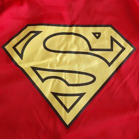 Superman Kostüm mit Muskeln für Kinder 3-12 Jahre rot blau Superheld Fasching  Karneval Mottoparty Filmheld Familienkostüm Kinder-Geburtstag