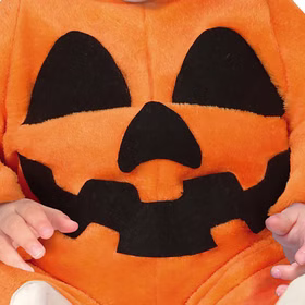 Kürbis Kostüm frecher Halloween Kürbiskopf für Kinder 12-24 Monate orange Overall Fasching Karneval Mottoparty Kinderfasching Kürbis Kostüm frecher Halloween Kürbiskopf für Kinder 12-24 Monate orange Overall Fasching Karneval Mottoparty Kinderfasching