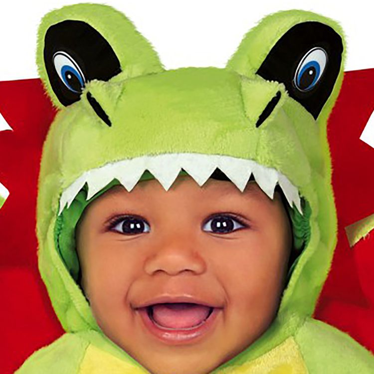 Drachen Kostüm grüner Drache Viktor für Kinder Drachen Kostüm grüner Drache Viktor für Kinder 12-24 Monate Tier Dino Overall Fasching Karneval Mottoparty Kinderfasching