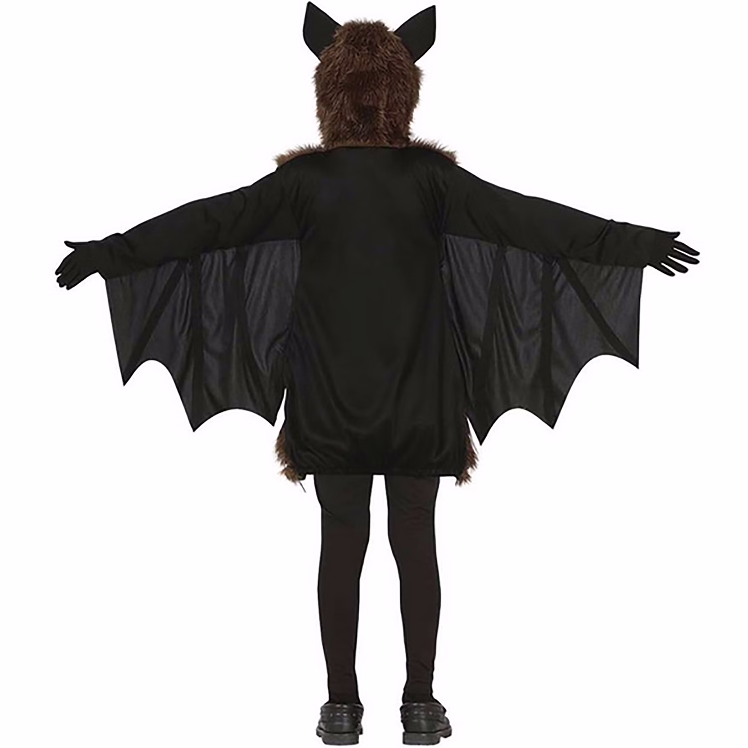 Fledermaus Kostüm Flora Flattermaus für Kinder 5-12 Jahre braun Tier Tierkostüm Halloween Fasching Karneval Mottoparty Kinderfasching