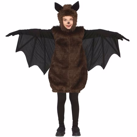 Fledermaus Kostüm Flora Flattermaus für Kinder 5-12 Jahre braun Tier Tierkostüm Halloween Fasching Karneval Mottoparty Kinderfasching Fledermaus Kostüm Flora Flattermaus für Kinder 5-12 Jahre braun Tier Tierkostüm Halloween Fasching Karneval Mottoparty Kinderfasching