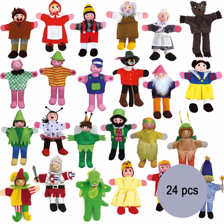 24 Fingerpuppen Deluxe aus Holz für Kasperletheater 13 cm Kinder Spielzeug Fingerpuppen aus Holz und Stoff Kinder-Spielwaren Puppentheater Geschenkidee Märchen Geschichten erzählen 24 Fingerpuppen Deluxe aus Holz für Kasperletheater 13 cm Kinder Spielzeug Fingerpuppen aus Holz und Stoff Kinder-Spielwaren Puppentheater Geschenkidee Märchen Geschichten erzählen
