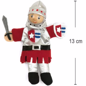 24 Fingerpuppen Deluxe aus Holz für Kasperletheater 13 cm Kinder Spielzeug Fingerpuppen aus Holz und Stoff Kinder-Spielwaren Puppentheater Geschenkidee Märchen Geschichten erzählen