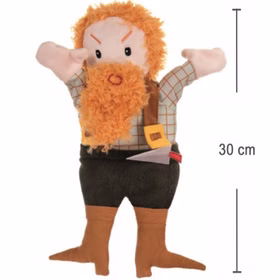 Handpuppe Räuber 30 cm Zubehör für Puppen- und Kasperletheater Plüschpuppe für Kinder Geschenkidee Märchen Handpuppe Kindergarten